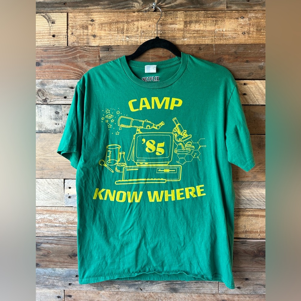 STRANGER THINGS Camp Know Where T-shirt